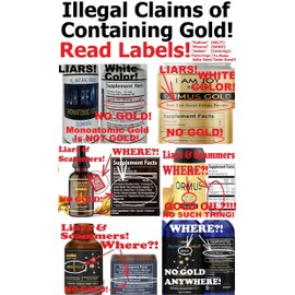 EnerGold® Monoatomic Gold/ORMUS: World's ONLY Pure-G O L D! Deflect Radiation, EMFs, & Low-Energy Frequencies; Repair DNA, Pineal Gland, & All Tissues of The Body; Energize Your Aura & Chakras,...