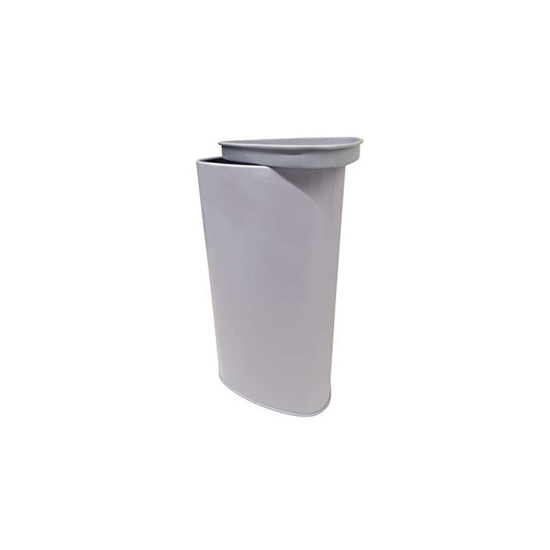 Tall Triangle Tin Charity Donation Coin Collection Box Tip Container