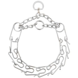 Choker Prong/Pinch/Spike Chain Collar 20" for Dogs up to 250 Lbs