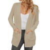 GingDin Cardigan for Women UK Long Sleeve Open Front Chunky