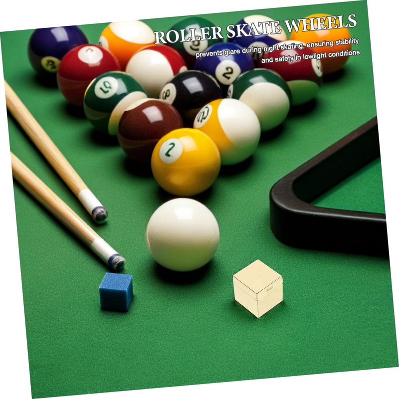 OHPHCALL Chalk Cube Holder: Metal Billiards Chalk Holder for Pool
