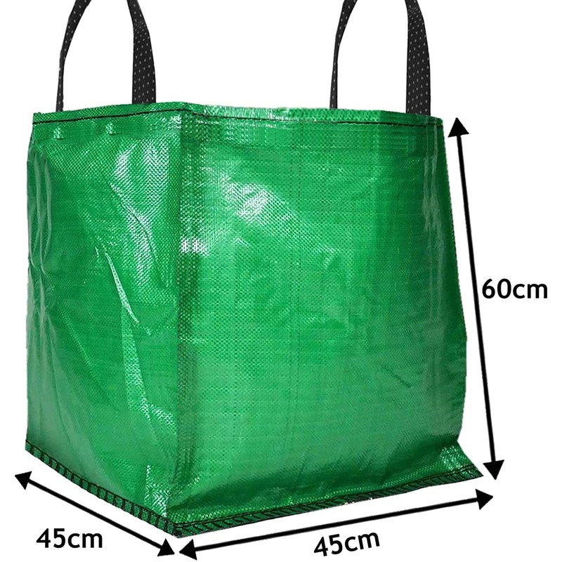 SPARES2GO Large Extra Strong Garden Waste Rubbish Bag Sack (120
