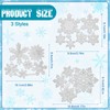 OOTSR Christmas Snowflake Metal Cutting Dies 16 Cutting Dies for