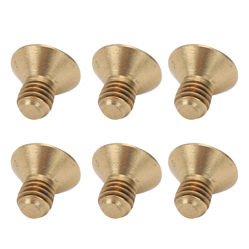50Pcs Flat Hex Socket Screw M3 Pure Copper Countersunk Head