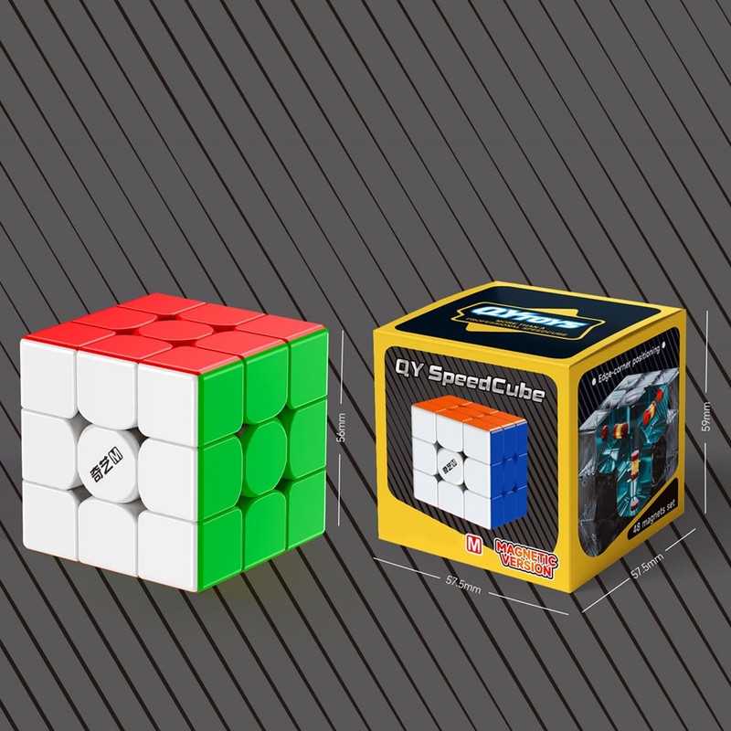 XMDCuber QY Toys 3 x 3 Magnetic Speed Cube -
