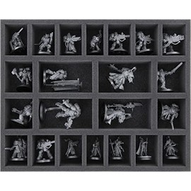 Feldherr FS050A077 Foam Insert Compatible with Space Marines - 22 Compartments
