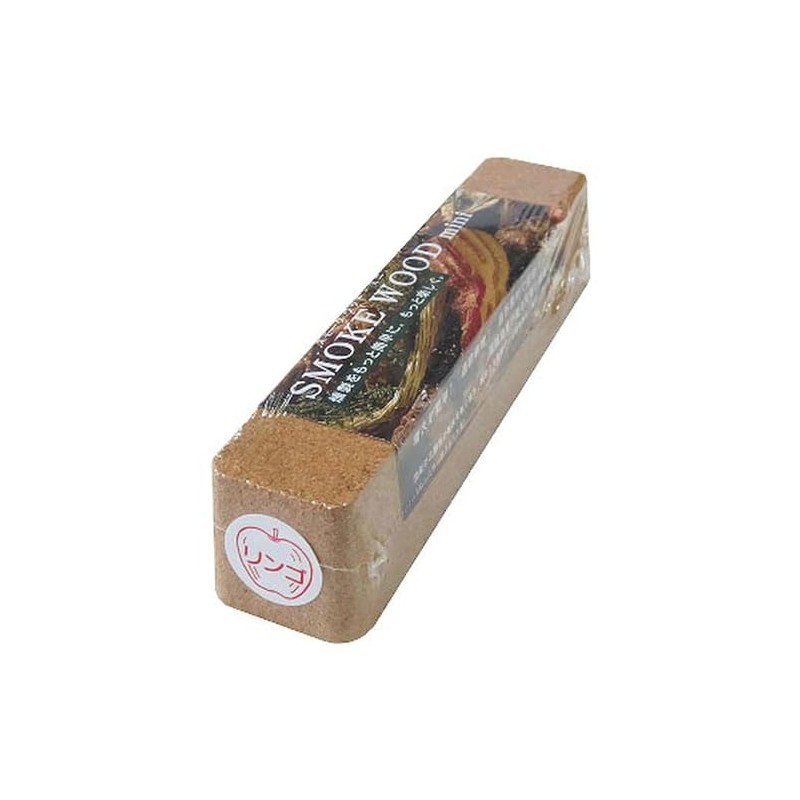 IPPINKA Smoke Wood Chips, Compressed, Made from Apple Tree, 120g
