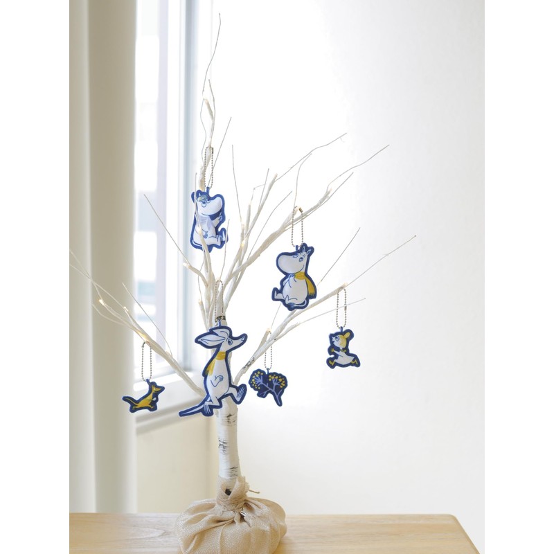 Hamanaka Craft Kit, Cut and Stick! Pre-Printed Handmade Ornament Moomin