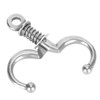 Farm Animal Cattle Ring Stainless Steel Automatic Cow Spring Nose