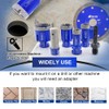 SHDIATOOL Diamond Drill Core Bits Set Milling Bits for Porcelain