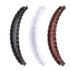 Qiansail 3Pcs Banana Hair Clips, Classic Fishtail Hair Clip Non-slip