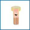 A ABSOPRO M8x1.0mm Metric Thread Banjo Bolts Brake Fitting Adapter