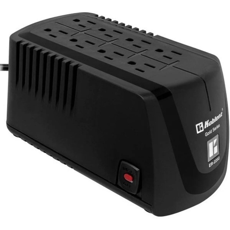Koblenz Regulador Koblenz Er-2250, 8 Contactos, P/ Audio-video, Ngro Color