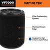 2 Pack VF7000 Replacement Filter, Standard Wet/Dry Vac Filter VF7000