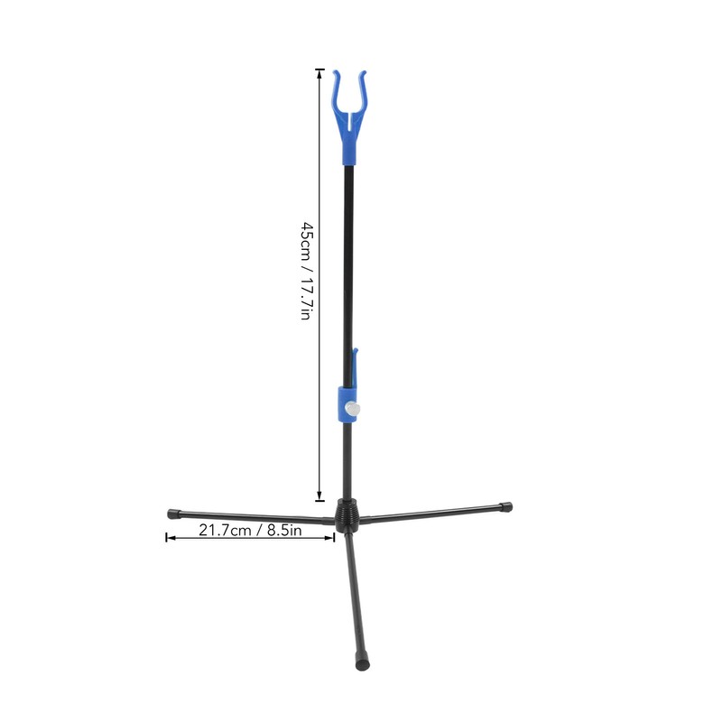 Recurve Bow Stand Adjustable Glass Fiber Rod Archery Bow Holder