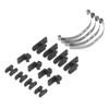 ZAWELIYO RC Car Leaf Spring Set, RC Leaf Spring Mount,