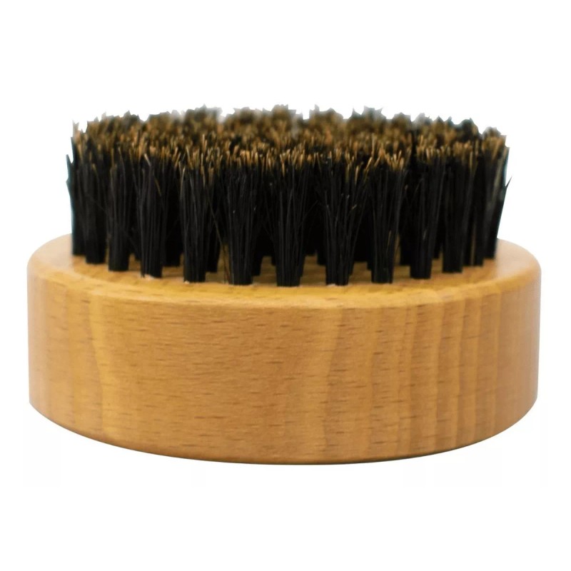 Barber Pro By Lobo® Cepillo Para Barba Mini Redondo Cerda