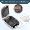 FDFuZhao Hearing Aid Case Hard Pocket Size, Cushioned Interior for