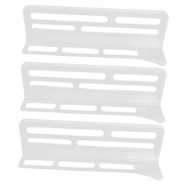 Gatuida 3pcs Kitchen Fridge Divider Fridge Storage Containers Compact Freezer Separator Organize Refrigerator Space Replaceable Separator