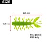 Orurdo qb100302c01n0 Bagged Fishing Tackle Worm Rockfish Chinning Etc 3g