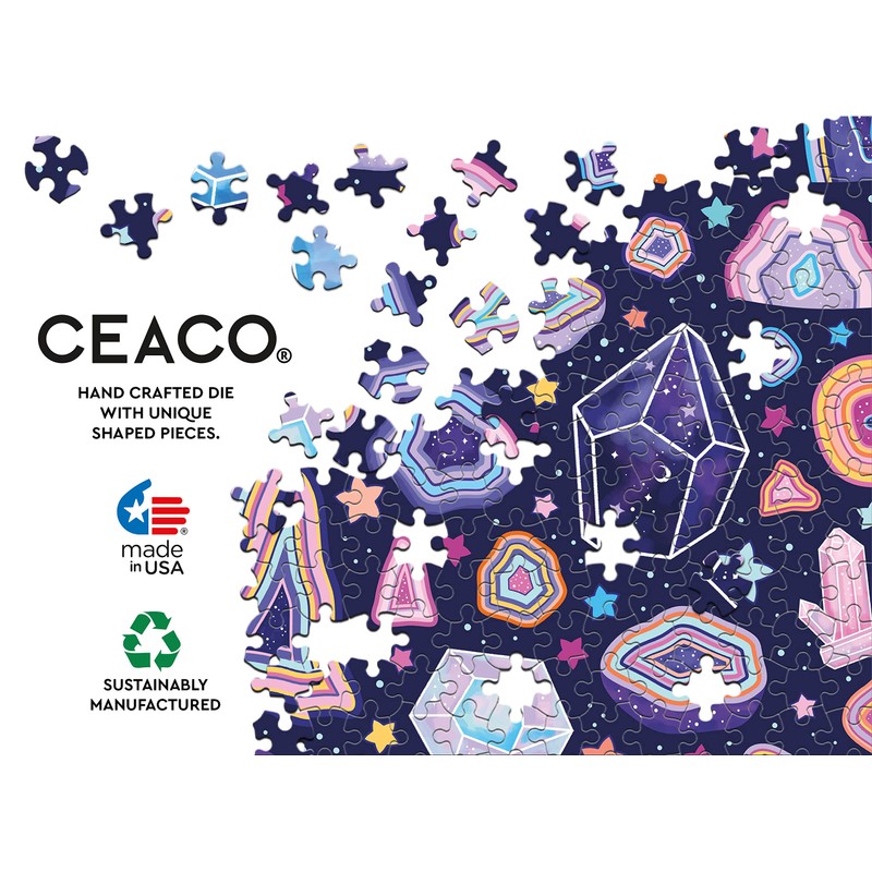 Ceaco - Foil Puzzle - Geode Sky - 500 Piece