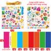 48Pcs Back to School Bookmarks Craft for Preschool Kids,DIY First