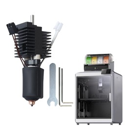 K2 Plus Ceramic Heating Block Kit for Creality 3D Printer,High Flow Hotend Kit,350°C High Temperature Resistance, All-Metal Integrated for K2P Combo 3D Printer Part (hotend kit)