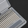 30pcs 150Grit Tip Diamond Grinding Bits 3mm Electric Grinder Carving