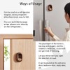 Wooden Doorbell Shopkeeper Bell for Door Opening Entrance Wind Chimes