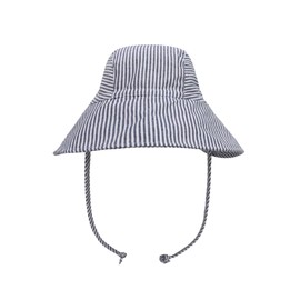 ZEBAN Unisex Child Adjustable Wide Brim Sun Protection Hat UPF 50 Sunhat for Baby Girl Boy Infant Kids Toddler Kids Age 1-4 (as1, Alpha, m, Stripes)