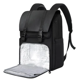 BERTASCHE Laptop Backpack 17.3 inch with Cooler Lunch Box, Work Backpack for Lunch College Business, Water Resistant Large Computer Backpack for Men Women