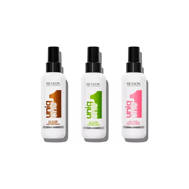 Revlon Tratamiento Capilar Uniq One Té Verde 150 Ml