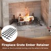 BJADE‘S 16" x 10" Fireplace Grate Ember Retainer - Extra