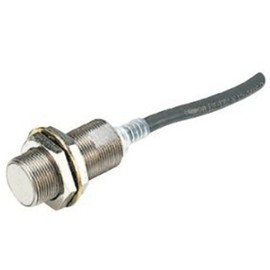 omron Standard Type Proximity Sensor, DC 2-Wire Shield, M18, Detection Distance 0.3 inches (7 mm), NO Output (E2E-X7D1-U, 2M)