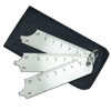 RIVERWELD Three Piece Key Set Measuring Fillet Gages Multi Function