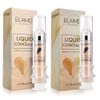 2 Packs Waterproof Full Coverage Concealer, Smooth Matte Flawless Creamy