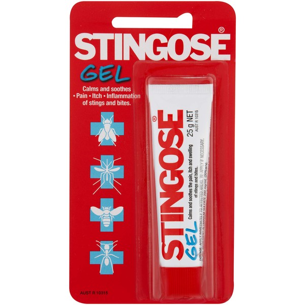 Stigose Gel – Fast Relief of Pain, Itch and Swelling from Bug Bites and Stings.  #1 Treatment in Australia. 25 gr.