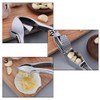 LOYELEY Garlic Press, Garlic Crusher, Garlic Squeezer, Chopped Garlic, Garlic