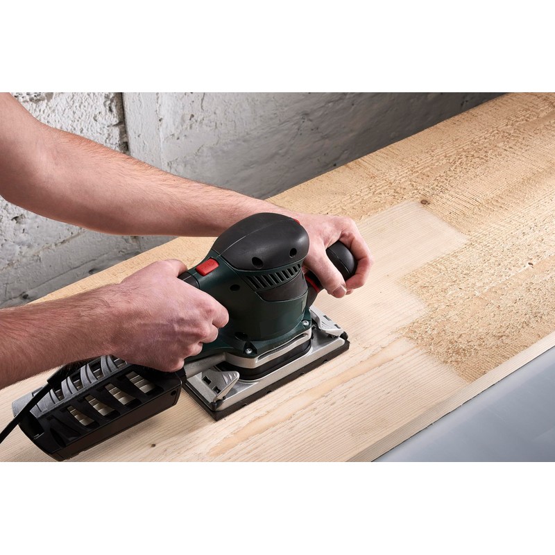Wolfcraft 1762000 Sanding Sheets Self-Gripping with Corundum Perforated for Electrical
