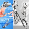 Toenail Clippers for Seniors Thick Toenails, Sharp Toe Nail Clippers