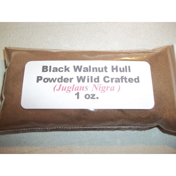 Black Walnut 1 oz. Black Walnut Hull Powder (Juglans nigra) Wildcrafted
