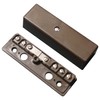 6 Way Alarm Junction Box - Surface Mount - Brown