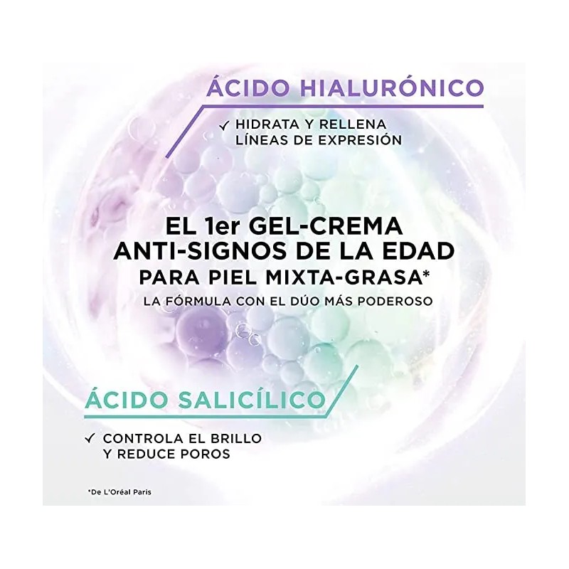 Kit Oréal Paris Sérum Ácido Hialurónico Crema Gel