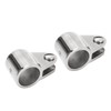 2PCS Bimini Top Jaw Slides 316 Stainless Steel Removable Hinged