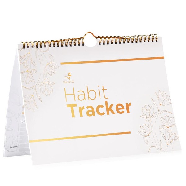 Savvy Bee Habit Tracker Calendar: 24-Month Goal Planner with 120GSM