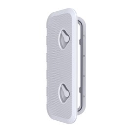 SEAFLO Marine Boat Deck Access Hatch & Lid 23.9" X 9.5" - White 607mm x 243mm