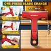 DIYSELF 1 Pack Razor Blade Scraper, Razor Scraper for Cleaning