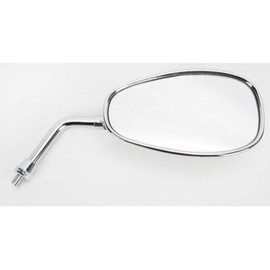 Emgo 20-86833 Chrome Finish Right Side Replacement Mirror for Yamaha Cruisers