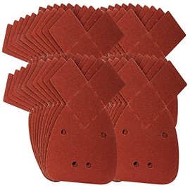 40 Fine Grade Mouse Sanding Sheets to Fit For Black and Decker Detail Palm Sander 120 Grit