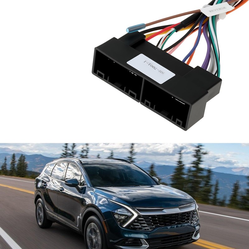 OTOTEC Android Car Radios Recorder 16 Harness Power Cord Compatible